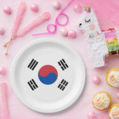 Flagge Südkoreas (ROK) Pappteller (Party)