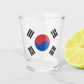 Flagge Südkoreas (ROK) Schnapsglas (Vorderseite)