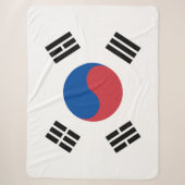 Flagge Südkoreas (ROK) Sherpadecke (Vorderseite)