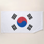 Flagge Südkoreas (ROK) Strandtuch (Vorderseite)