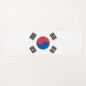Flagge Südkoreas (ROK) Yogamatte (Vorderseite (Horizontal))