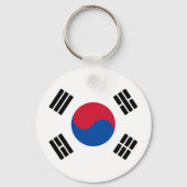 Flagge Südkoreas Schlüsselanhänger (Rückseite)