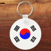 Flagge Südkoreas Schlüsselanhänger (Vorderseite)