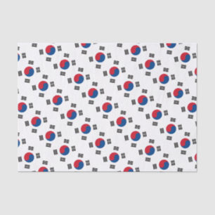 Flagge Südkoreas Seidenpapier