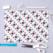 Flagge Südkoreas Seidenpapier (Handwerk)