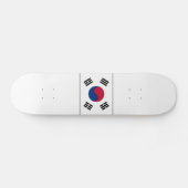 Flagge Südkoreas Skateboard (Horizontal)