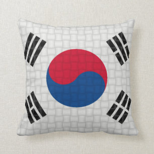 Flagge Südkoreas Südkorea Kissen
