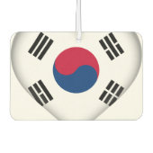 Flagge Südkoreas (Südkoreas) Autolufterfrischer (Vorderseite)