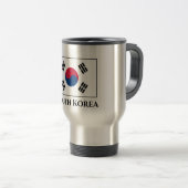 Flagge Südkoreas (Südkoreas) Reisebecher (VorderseiteRechts)