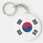 Flagge Südkoreas (Südkoreas) Schlüsselanhänger (Vorne)