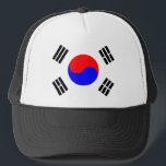 Flagge Südkoreas Truckerkappe<br><div class="desc">Flagge Südkoreas - Taegukgi</div>