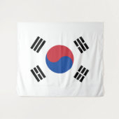Flagge Südkoreas Wandteppich (Vorderseite (Horizontal))