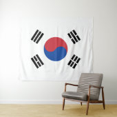 Flagge Südkoreas Wandteppich (Beispiel (Horizontal))