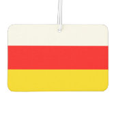 Flagge Südossetiens Autolufterfrischer (Rückseite)
