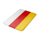 Flagge Südossetiens Badematte (Schrägansicht)