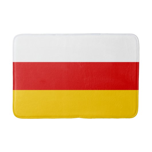 Flagge Südossetiens Badematte (Vorderseite)