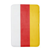 Flagge Südossetiens Badematte (Vorderseite Vertikal)