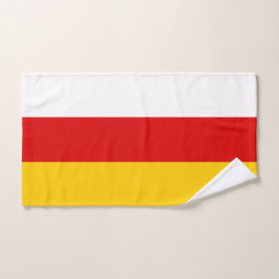 Flagge Südossetiens Badhandtuch Set