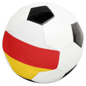 Flagge Südossetiens Fußball (Dreiviertel)