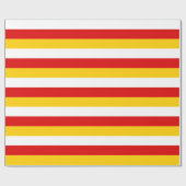 Flagge Südossetiens Geschenkpapier (Flach)