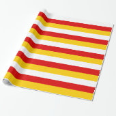 Flagge Südossetiens Geschenkpapier (Ungerollt)