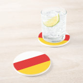 Flagge Südossetiens Getränkeuntersetzer (Seite)