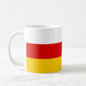 Flagge Südossetiens Kaffeetasse (Links)