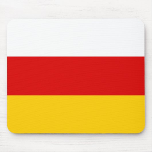 Flagge Südossetiens Mousepad (Vorne)