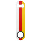 Flagge Südossetiens Speed Flaschenöffner (Vorderseite)
