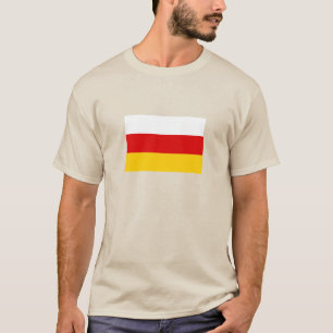 Flagge Südossetiens T-Shirt