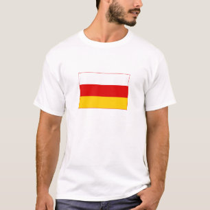 Flagge Südossetiens T-Shirt