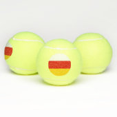 Flagge Südossetiens Tennisbälle (Multi)