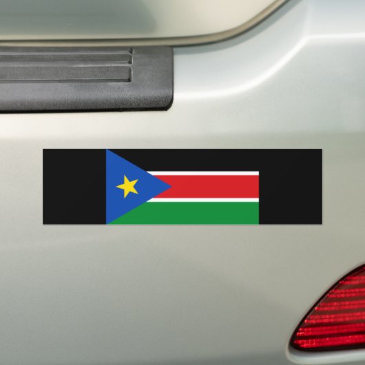 Flagge Südsudans (Afrika) Autoaufkleber (Auf Auto)