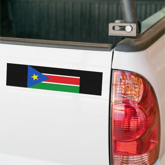 Flagge Südsudans (Afrika) Autoaufkleber (Auf Lkw)