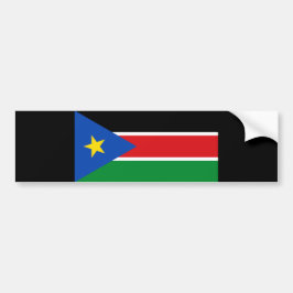 Flagge Südsudans (Afrika) Autoaufkleber