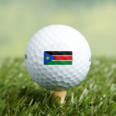 Flagge Südsudans (Afrika) Golfball (Insitu T-Shirt)