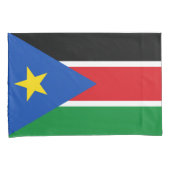 Flagge Südsudans (Afrika) Kissenbezug (Vorderseite-Rechts)