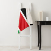 Flagge Südsudans (Afrika) Sherpadecke (Beispiel)