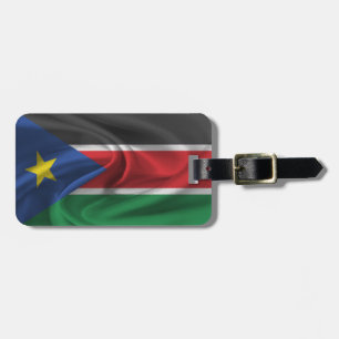 Flagge Südsudans Gepäckanhänger