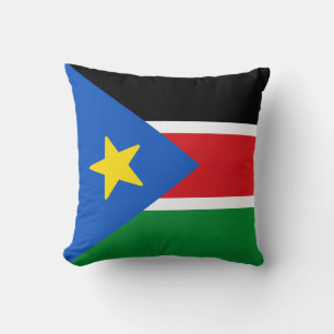Flagge Südsudans Kissen