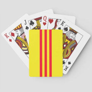 Flagge Südvietnams Spielkarten