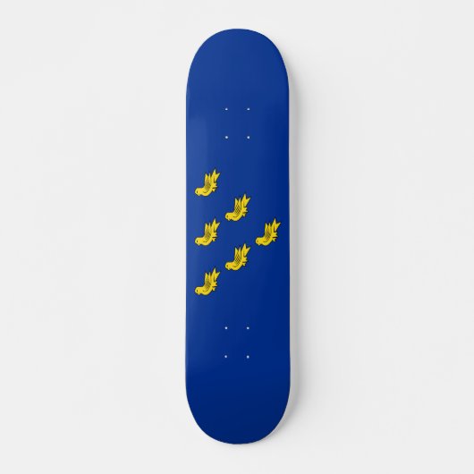 Flagge Sussex Skateboard (Vorne)