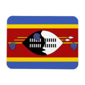 Flagge Swasilands Magnet (Horizontal)