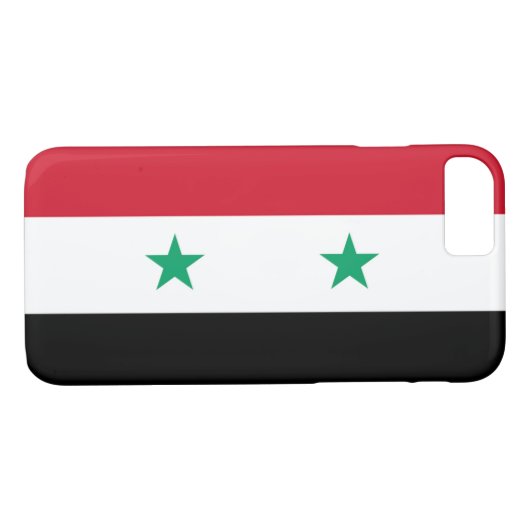 Flagge Syriens Case-Mate iPhone Hülle (Rückseite (Horizontal))