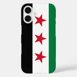 Flagge Syriens (Dezember 2024) iPhone 16 Hülle
