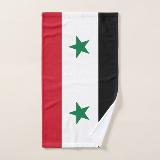 Flagge Syriens Handtuch (Handtuch)