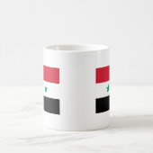 Flagge Syriens Kaffeetasse (Mittel)