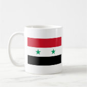 Flagge Syriens Kaffeetasse (Links)