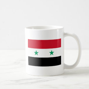 Flagge Syriens Kaffeetasse