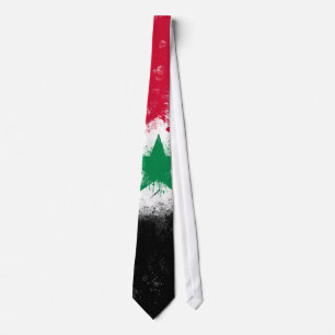 Flagge Syriens Krawatte